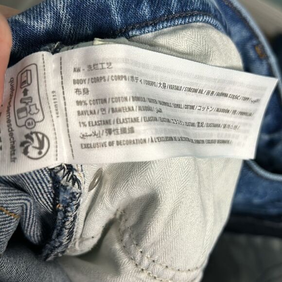 Abercrombie The 90s Straight Ultra High Rise LONG - Picture 8 of 9